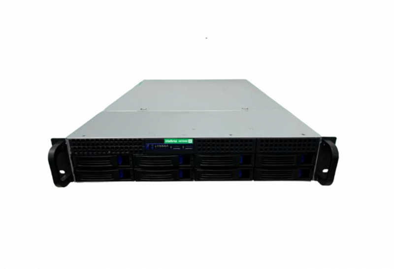 A máquina servidor para o sistema Defense IA é totalmente compatível com o software de vídeo monitoramento da Intelbras. 