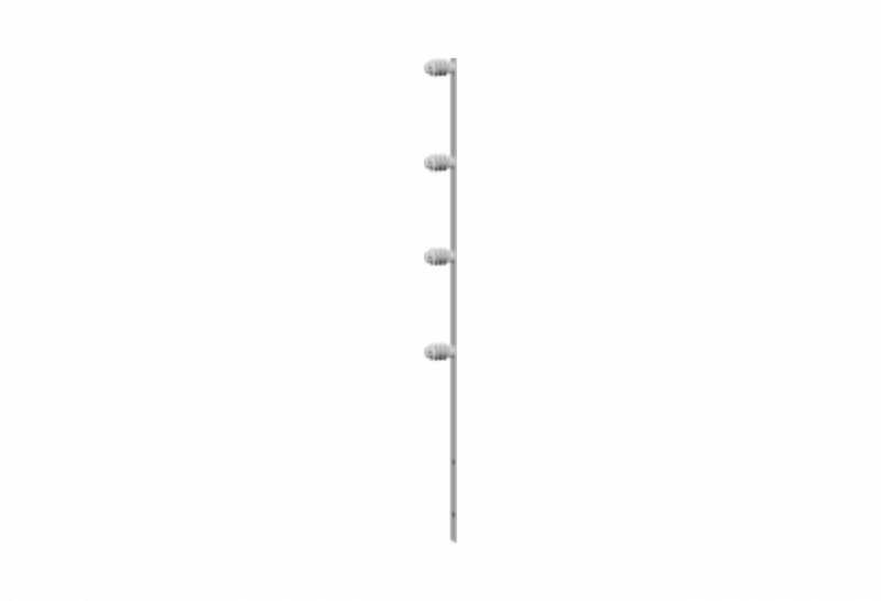 Proteção adicional para o seu eletrificador de cercas elétricas com 4 isoladores.