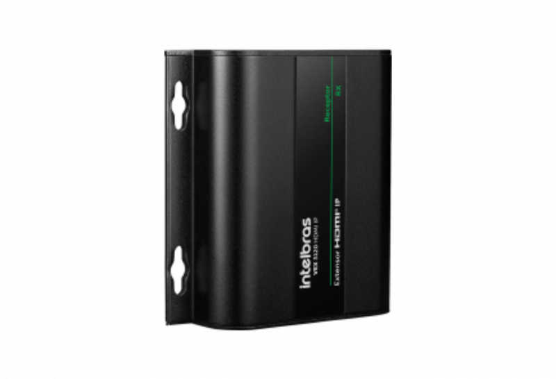 Com mais um RX você pode ampliar ainda mais as suas possibilidades de extensão do sinal de vídeo e áudio através de cabos UTP ou uma rede local de ethernet.