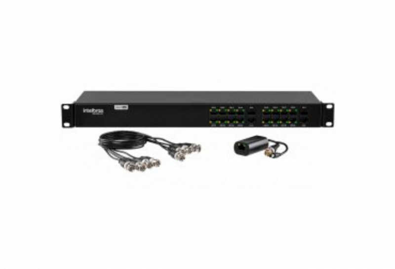 Balun com resolução de até 4K, função bidirecional e compatível com as tecnologias HDCVI, HDTVI, AHD e analógica (CVBS)