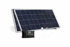 GERADOR SOLAR OFF GRID S/BAT P/1 SPEED 25W C/EST POSTE E GAB - Intelbras