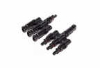 CONECTOR P/CABO MC4 3 VIAS PAR FM/MC 1,5KV 35A