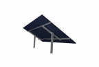 Estrutura Fotovoltaico de solo P/ 4 MODULOS 3 PERFIS - Intelbras