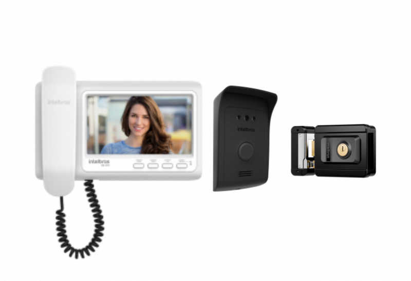 Com o IVR 1070 HS você tem o melhor custo benefício com uma tela de 7 para identificar seus visitantes.