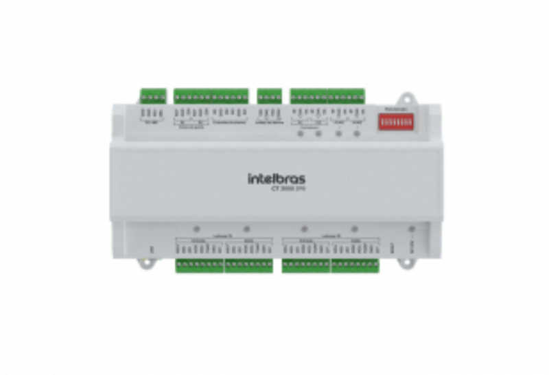 A controladora CT 3000 2PB foi desenvolvida para utilização em sistemas de controle de acesso, gerenciando entradas e saídas de até 2 portas com biometria.