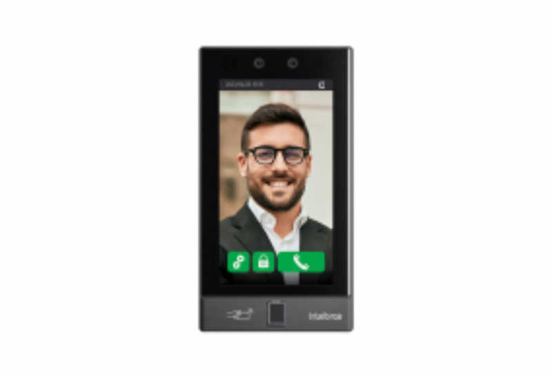 Ideal para ambientes internos, proporciona mais segurança no controle de acesso com biometria facial e digital.