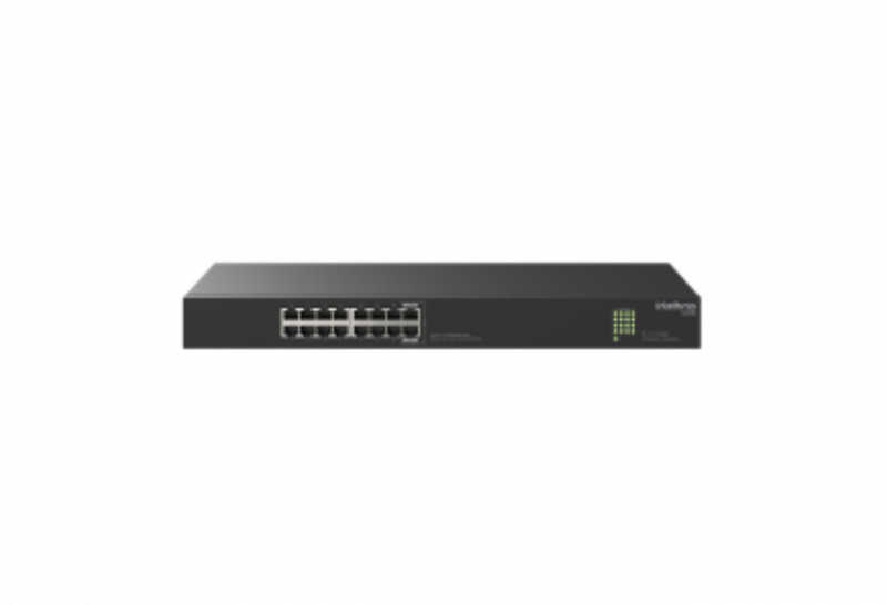 O S1116G é ideal para pequenas e médias aplicações, proporciona mais facilidade na instalação e maior velocidade na transmissão de dados.