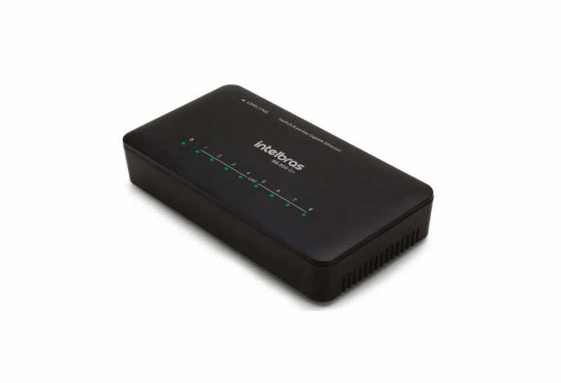 O Switch SG 800 Q+ garante uma transferência de dados até 10 vezes superior em relação aos equipamentos com tecnologia Fast Ethernet, atendendo a demandas de tráfego de dados, voz, imagens e vídeos que exigem o máximo da banda disponível.