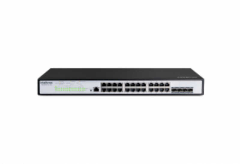 Produto ideal para projetos que buscam alta potência PoE, menos custo de infraestrutura e mais eficiência na gestão de redes.