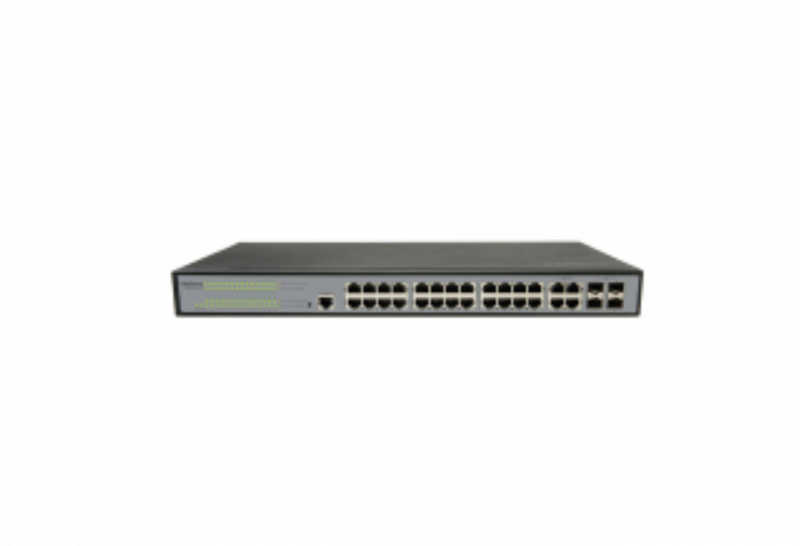 O SG 2404 MR L2+ é um switch com funções de gerenciamento de rede, que possui 24 portas com velocidade Gigabit Ethernet. 