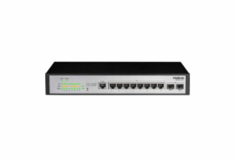 O SG 1002 PoE L2+ é ideal para projetos que necessitam de transmissão, alimentação e redução de custos em infraestrutura, junto a maior eficiência.