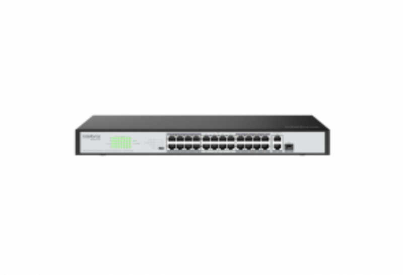 O SF 2421 PoE é um switch não gerenciável destinado para acesso de redes e aplicações de CFTV, através de portas PoE.