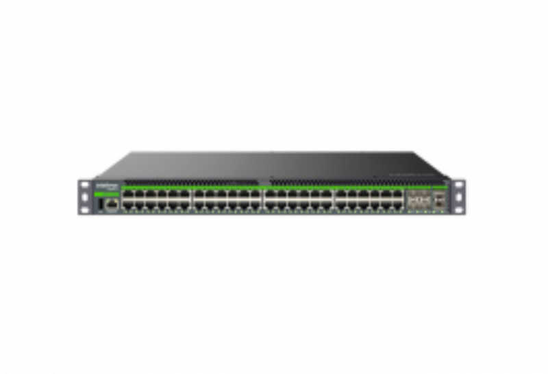 Switch de acesso de alta performance para redes corporativas, com funcionalidades de camada 3.