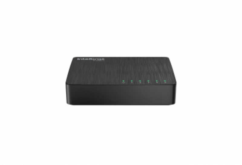 O Swicth S1005G proporciona maior tráfego de dados. Seu design compacto é ideal para uso em escritórios de pequeno porte e residências.