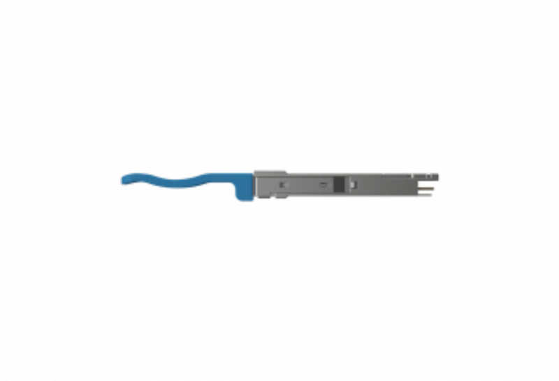 O módulo M100-10 LC-S possui tecnologia QSFP28, projetado especialmente para expansão de redes 100 Gigabit Ethernet.