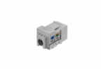 CONECTOR RJ45 FEMEA 90° CAT 6 KEYSTONE JACK - Intelbras