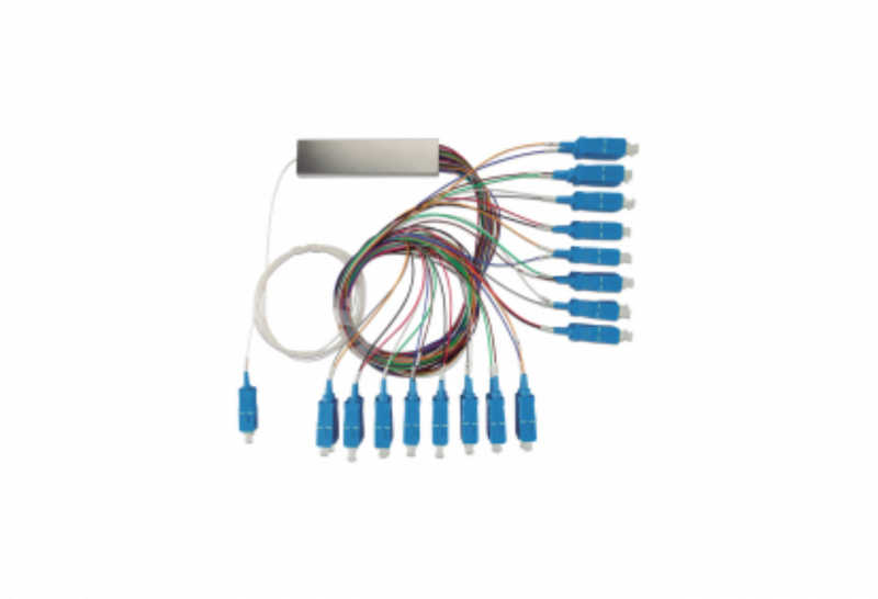 Os splitters ópticos conectorizados 1x32 SC/UPC são utilizados para realizar a divisão do sinal óptico em 32 saídas ópticas SC/UPC em uma rede PON.