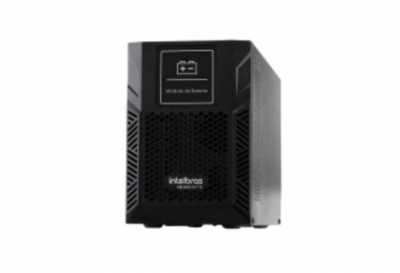 O MB 0609 36 V é compatível com os nobreaks DNB 1.5 kVA, tem 6 baterias 12 V 9 Ah e permite conexão de módulos em paralelo.