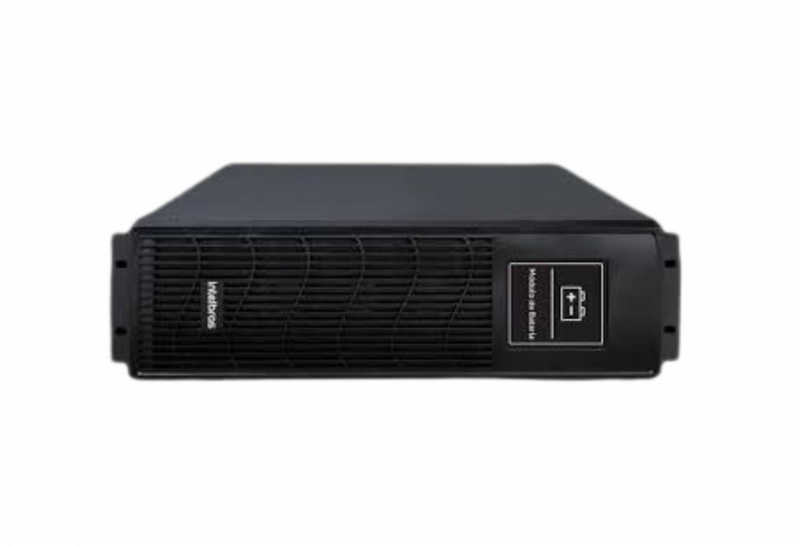 O GB 2009 240 V RT SB é um gabinete para baterias formato rack/torre.
