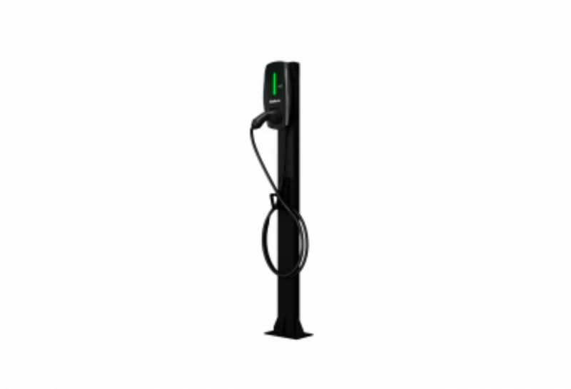 Solução complementar para sua estrutura de recarga. O pedestal para os carregadores Home e City é prático e de fácil instalação.