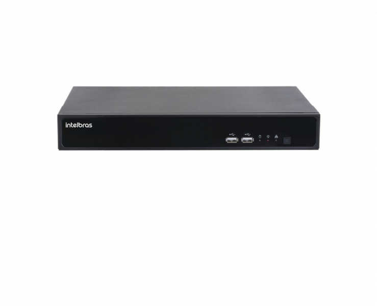 Possui 48 canais IP com foco em realizar Inteligência Artificial com câmeras comuns; é a evolução do seu sistema de CFTV.