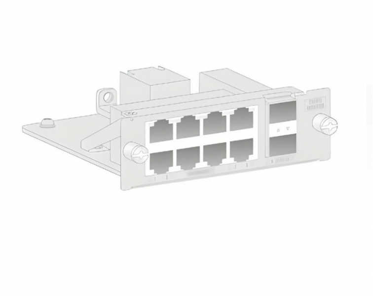 Modulo de expansão de interface 10 portas para controladores de acesso da serie WC 5000.