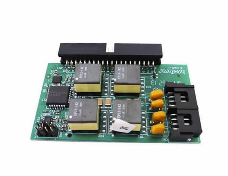 Placa para 4 Ramais Analógicos indicados para Pabx Intelbras modelos Impacta 68 e Impacta 16.

 