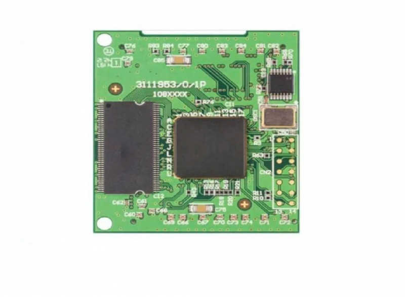 Placa codec ICIP 68i para conversão de canais VoIP.
