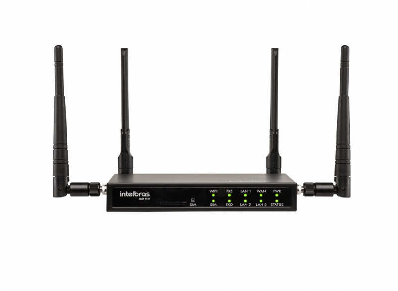 A central integra comunicação SIP, analógica e celular, além de recursos de rede Wi-Fi, VPN, Firewall e redundância de dados.