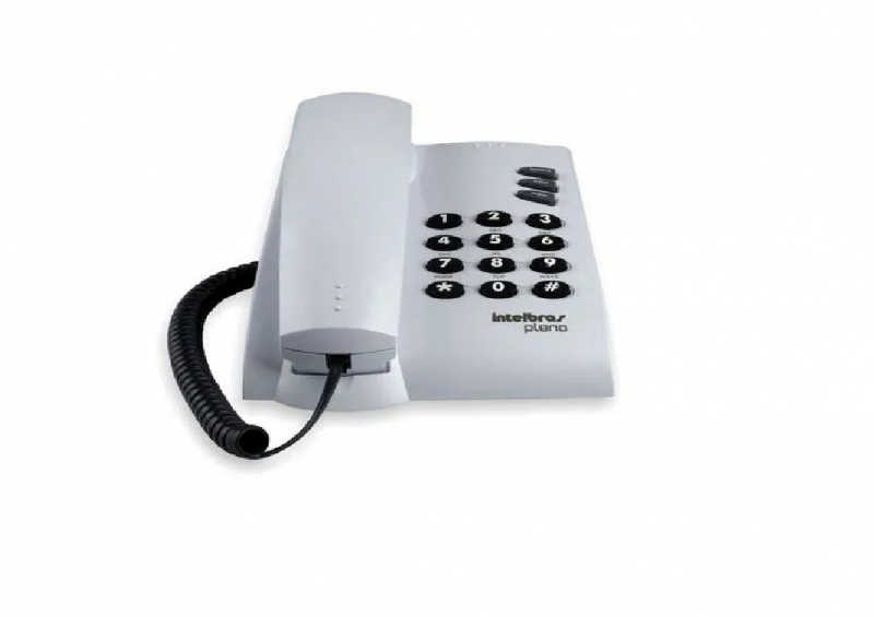 O Pleno é um telefone resistente e prático, ideal para ser utilizado em casas, escritórios, consultórios ou empresas.
