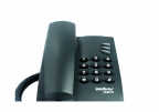  Telefone Com Fio PLENO Preto com Chave