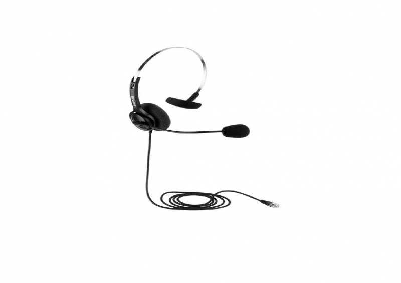 Sua terminação RJ9 o torna ideal para o uso com bases discadoras e terminais telefônicos com entrada dedicada para headset.