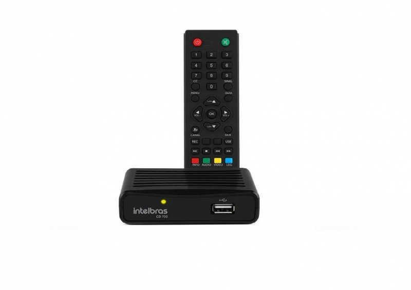 Sinal digital de alta qualidade para televisores sem conversor.