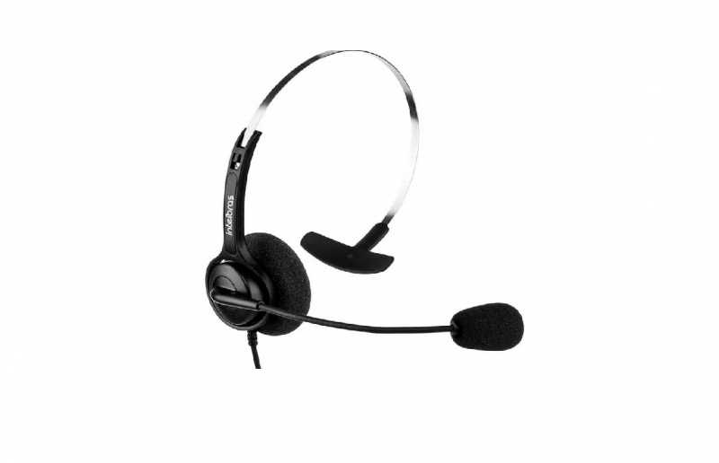 Plug & Play, ideal para chamadas VoIP, oferece melhor conectividade e qualidade em suas conferencias. Microfone flexível, protetor auricular em espuma e revestimento de tiara em PVC. Atende a NR17