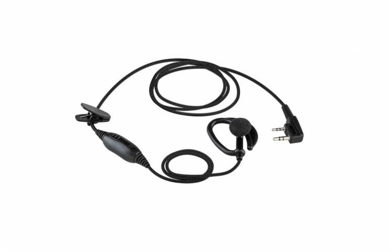 O fone de ouvido (Tipo C) possui encaixe confortável para uso bidirecional, confere a discrição necessária durante o uso e clip para fixação.