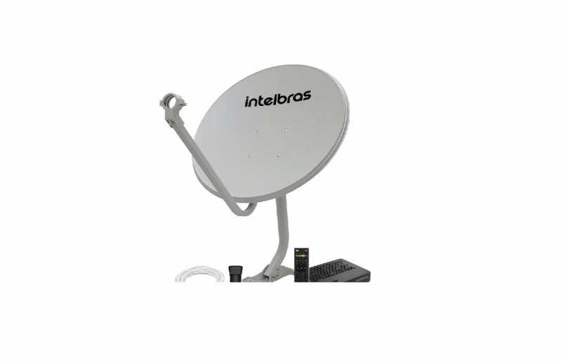 O kit antena parabólica digital é uma solução completa pra curtir som e imagens digitais na programação da TV aberta na sua.
