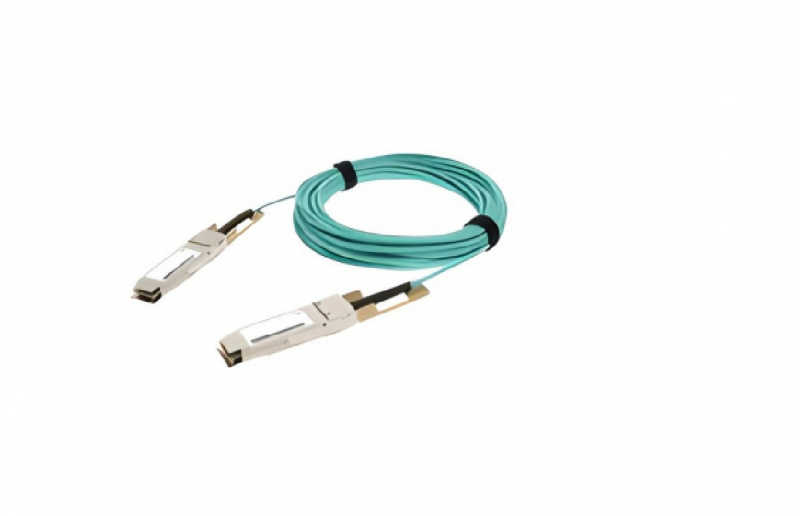 Cabo de cobre 1 metro com revestimento e cobertura em ABS, com dois conectores metálicos CSFP25G