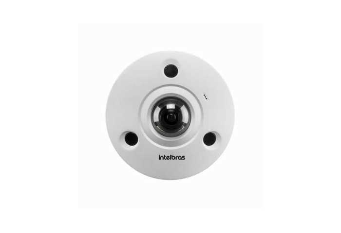 Com visão panorâmica de alta resolução, ela substitui até 8 câmeras, além de possuir microfone embutido e infravermelho inteligente.
